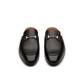 SUSH MULE - BLACK LEATHER SHOES