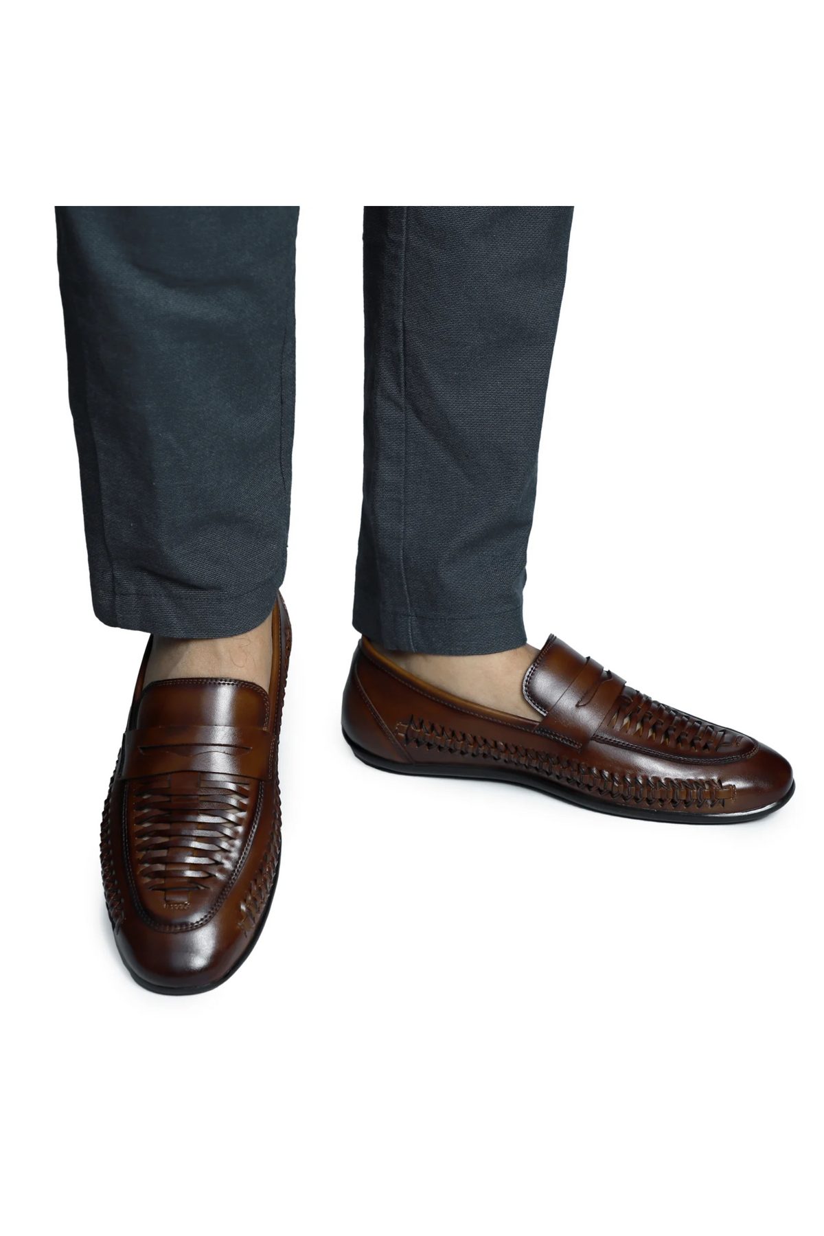 Mosa Hand Weaved Kolhapuri Loafer
