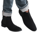 NICHE Black Suede Chelsea Boot