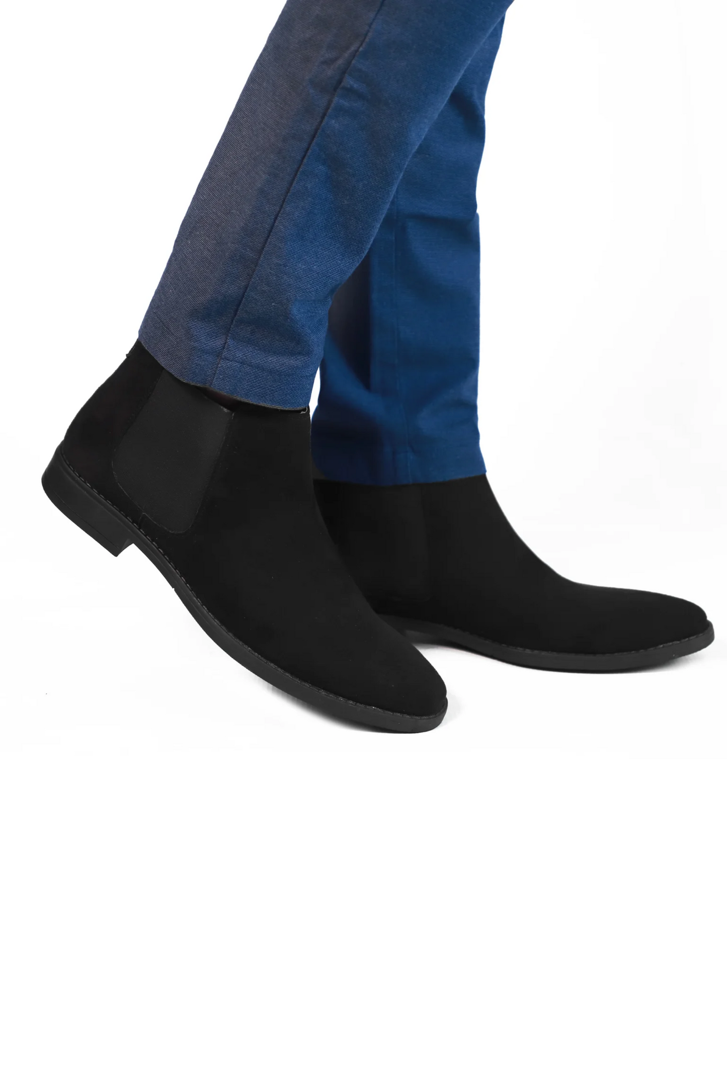 NICHE Black Suede Chelsea Boot