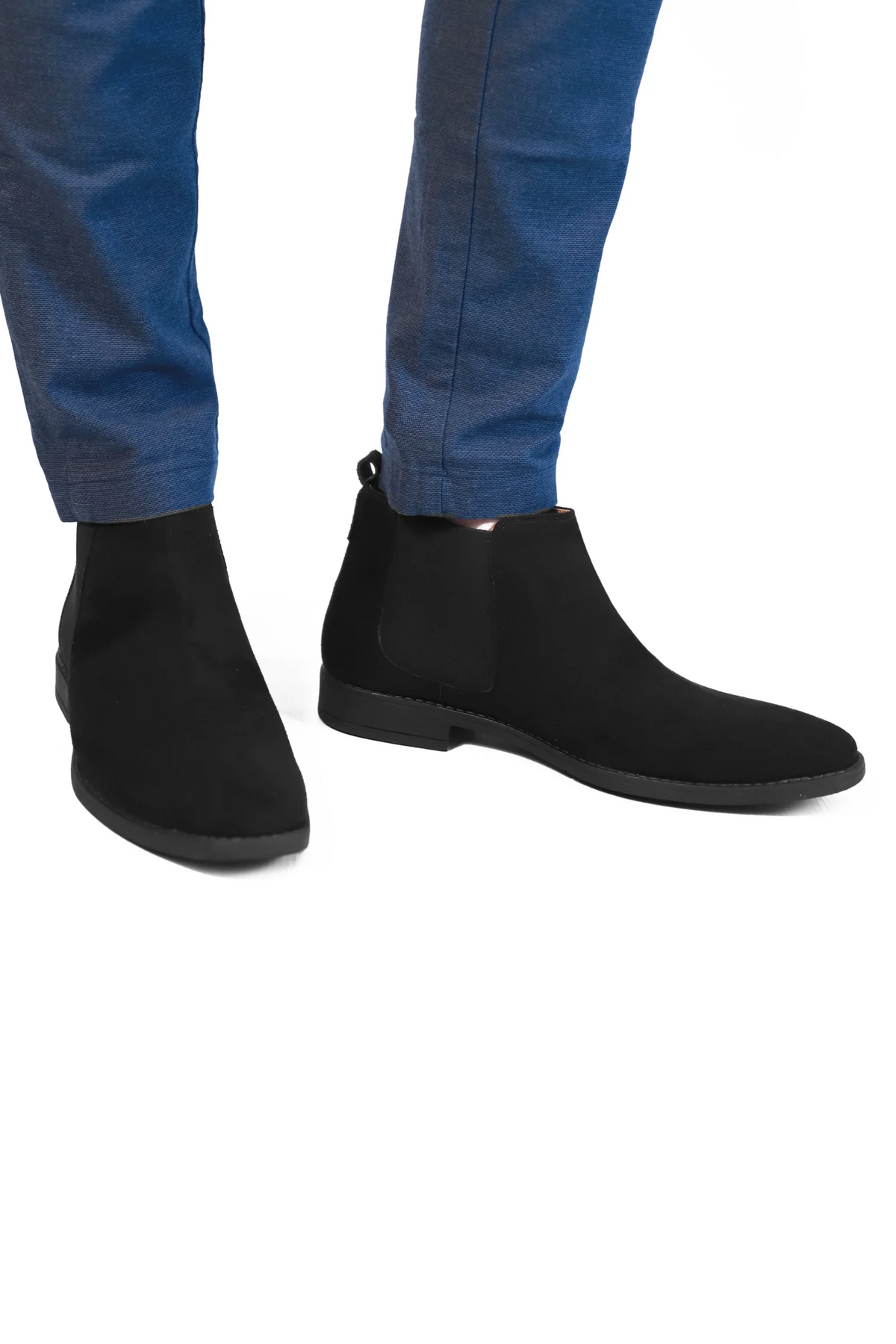 NICHE Black Suede Chelsea Boot