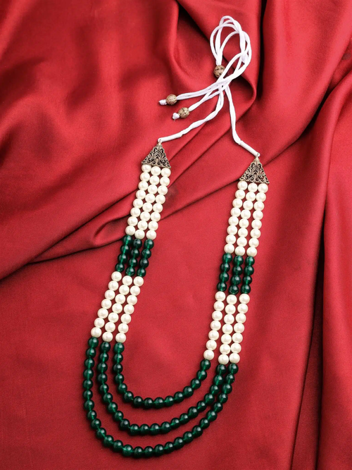 Green Glam Mala
