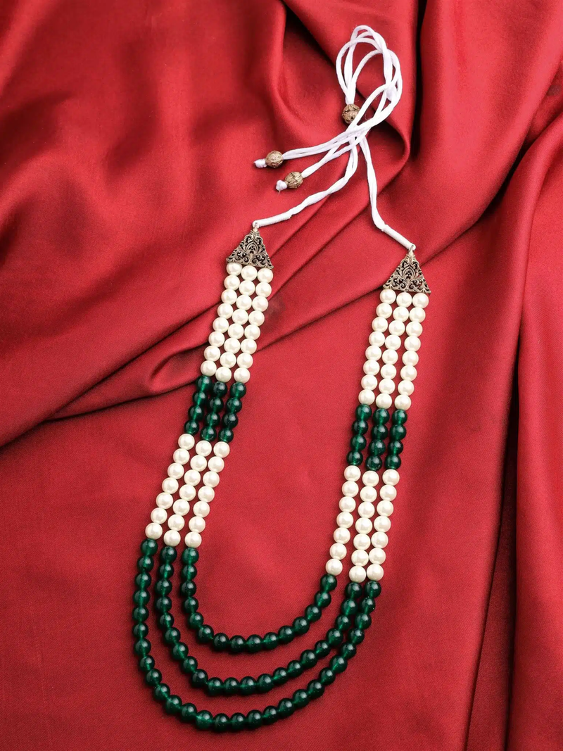 Green Glam Mala