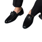 Black Patent Brooch Loafers