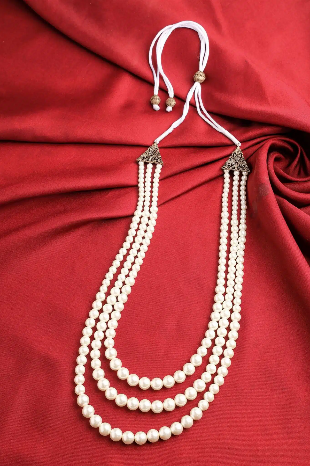 Premium White Mala