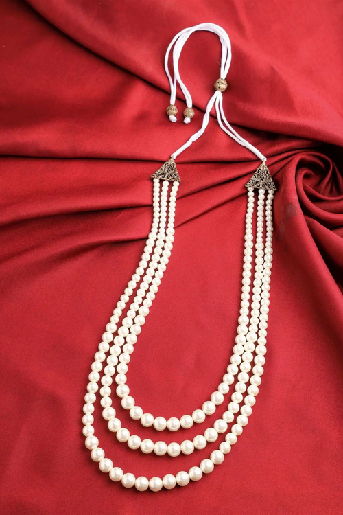 Premium White Mala