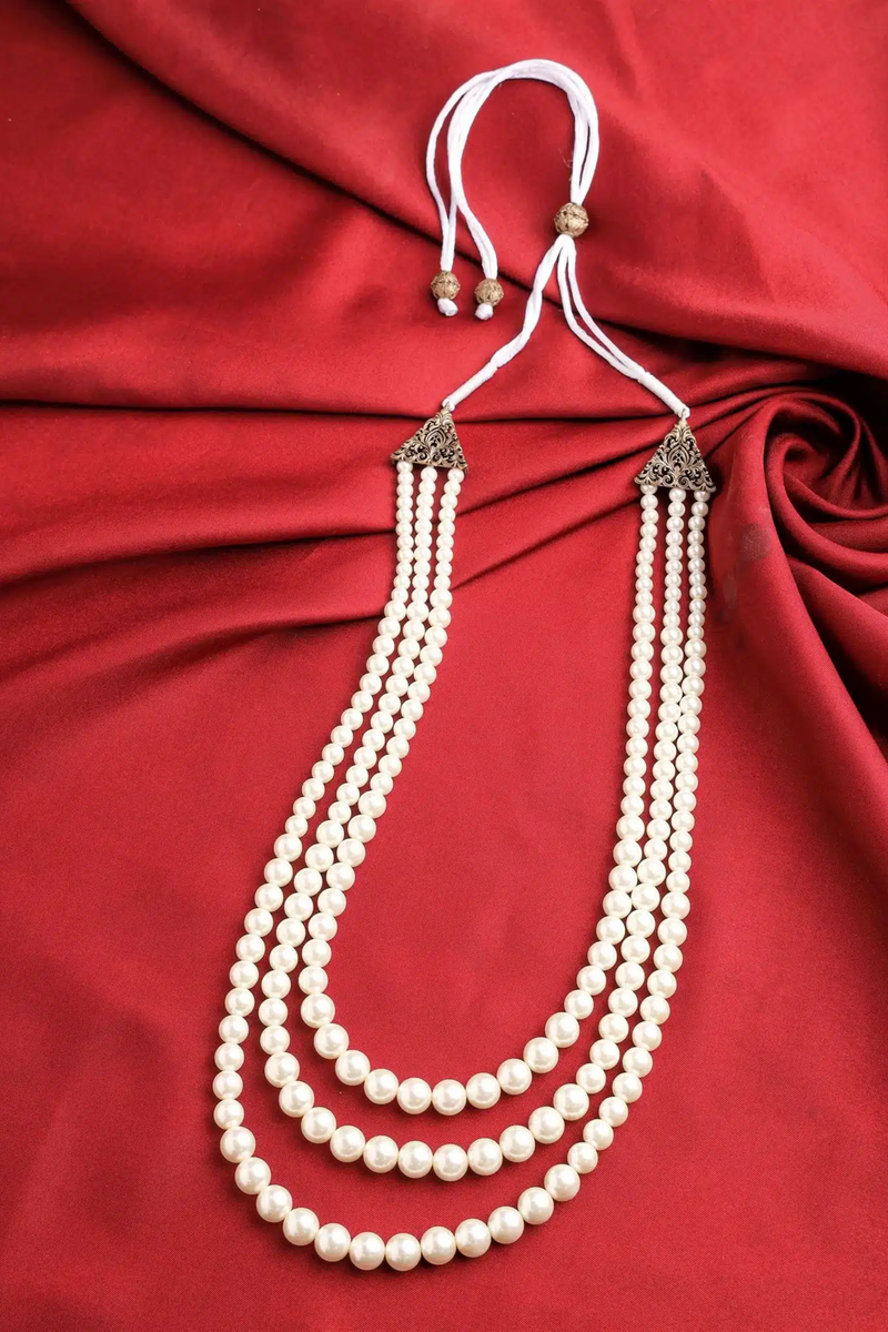 Premium White Mala