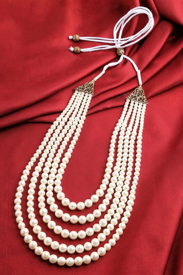 White Vintage Mala