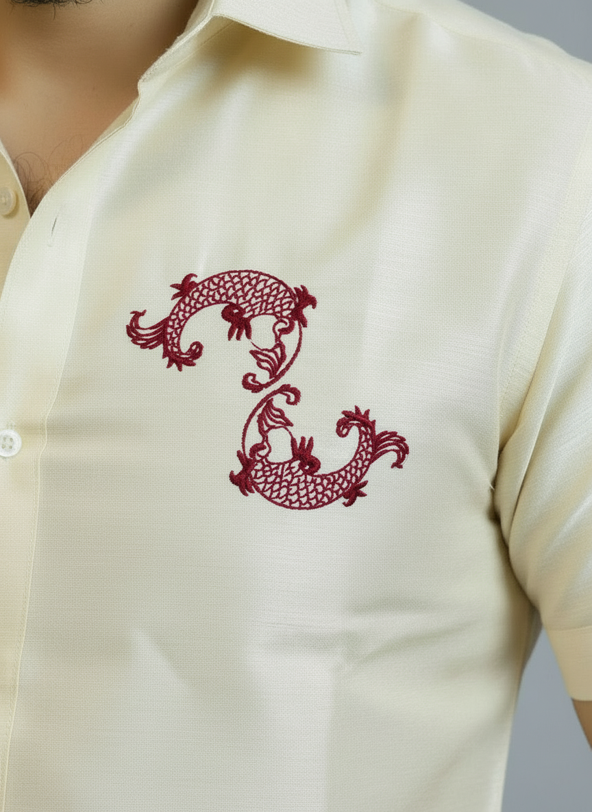Samudra Grace Pattu Shirt