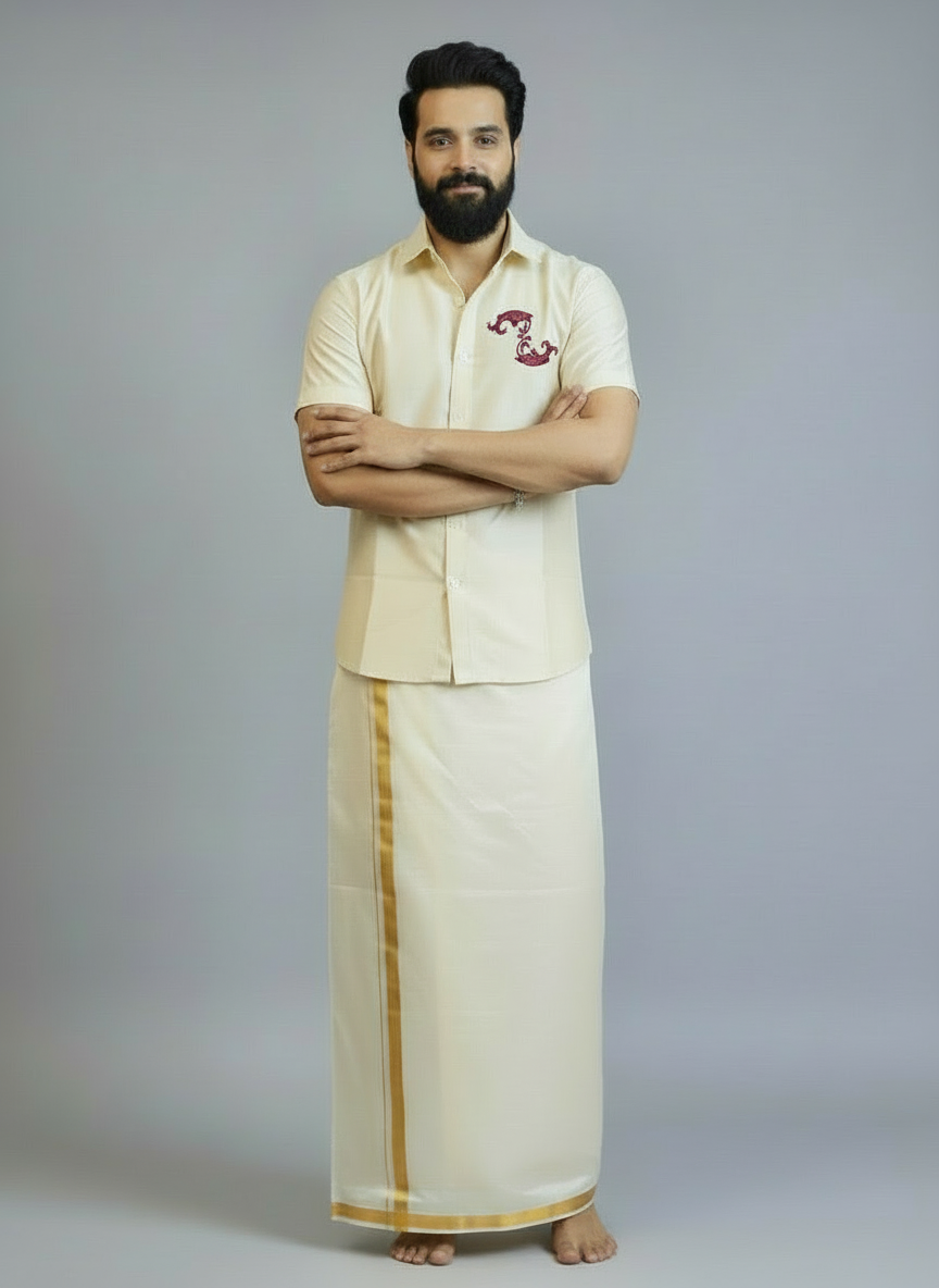 Samudra Grace Pattu Shirt