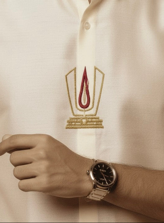 Vaibhava Namam Pattu Shirt