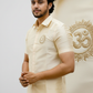 "OM" - Pattu Shirt  🕉️