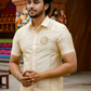 "OM" - Pattu Shirt  🕉️