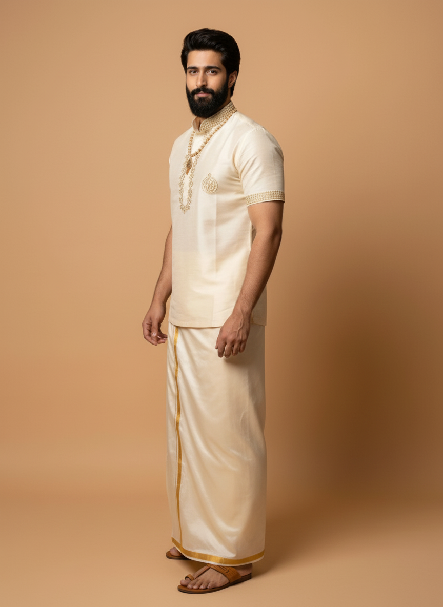 Aaradhya Pattu Shirt