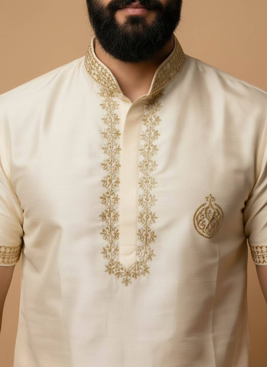 Aaradhya Pattu Shirt